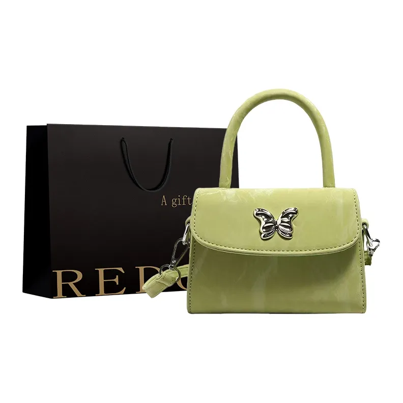 REDOO PU Shoulder Bag Regular Women's White/Pink/Green/Black-8