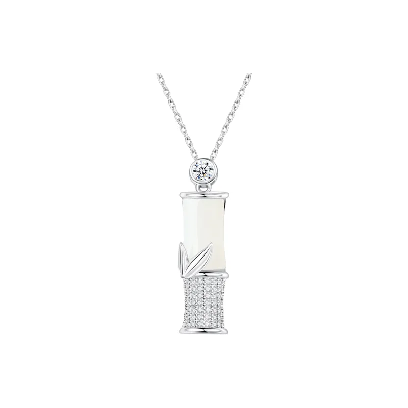 CLARKIA FLOWER Chalcedony Necklaces Women's-0