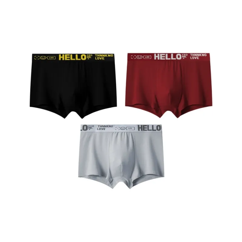 Qiao Ni Tong Underpants Men's 3 Pack-24