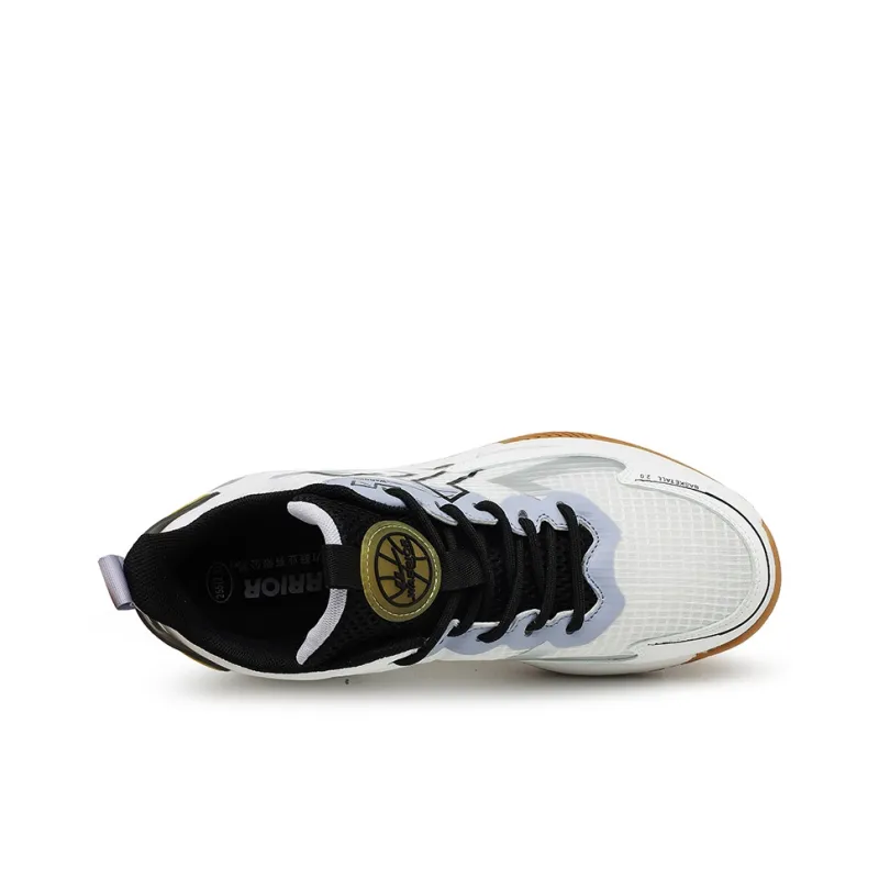 WARRIOR Basketball Shoes Men Low Top Black/Brown-2