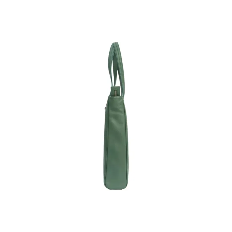 BALLY Sheepskin Tote Bag Shopping Bag Shoulder Bags Large Size Men's Green-2