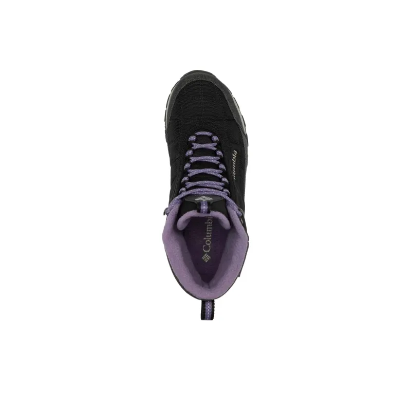 Columbia Firecamp Warm Crew Outdoor Boots Women's Black Purple-2