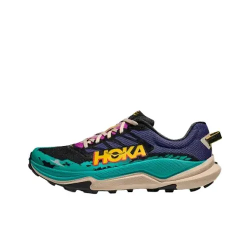 HOKA ONE ONE Cushioning Low Top Trekking Shoes Men's Turquoise