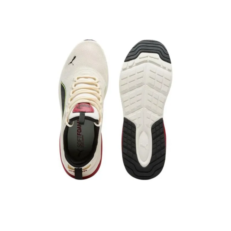 PUMA Amplifier Anti Slip Wear Resistant Low Top Casual Shoes Men's Beige Black-3