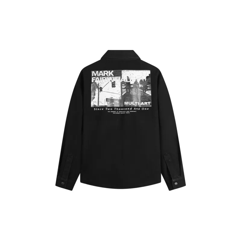 FAIRWHALE Shirts Unisex 001 Black-1