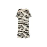 Black White Stripes Printing and Dyeing