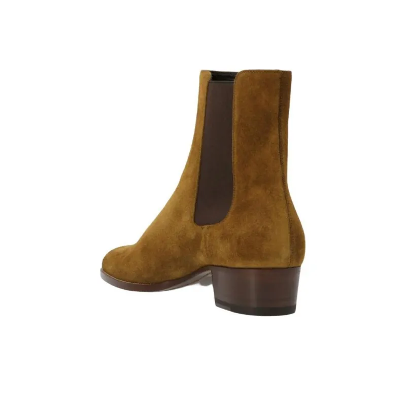 SAINT LAURENT Boots Tan-2