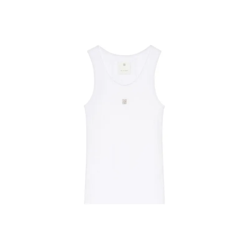 Givenchy Sleeveless Dress Women's White-4