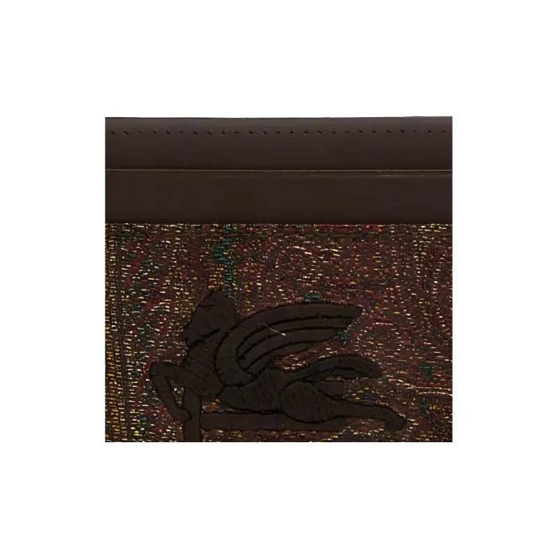 ETRO Pegaso Embroidered Paisley Card Holder-2