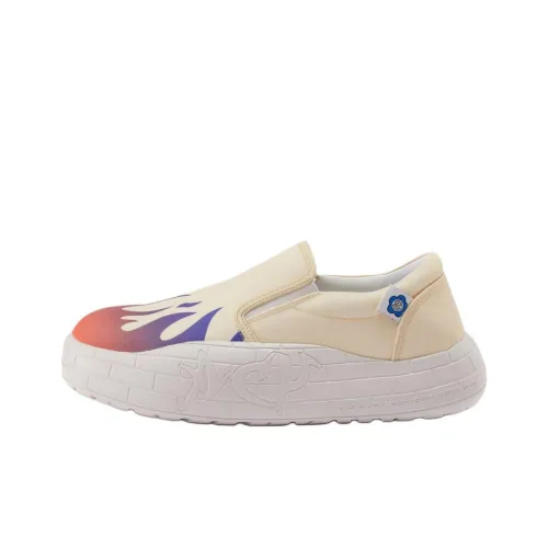 Acupuncture Nyu Slide Low-Top Casual Shoes Unisex Beige