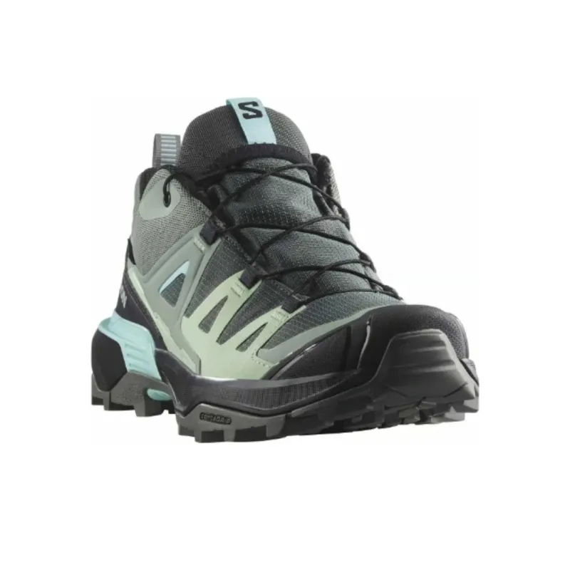 SALOMON X ULTRA 360 Anti Slip Wear Resistant Low Top Hiking Shoes Women's Green Gray-2