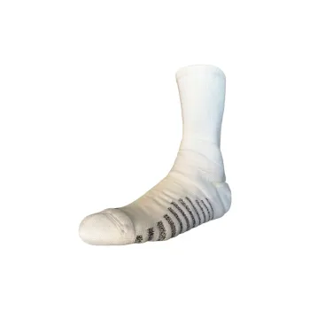 UZPO Basketball Socks Unisex 1 Pack White