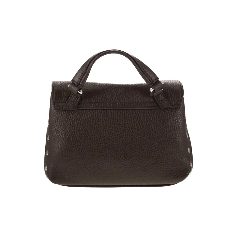 Zanellato Postina Calfskin Handbag Women's Brown-3