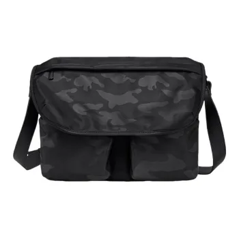 DOSRFINI Nylon Shoulder Bag Regular Men's Black Camouflage