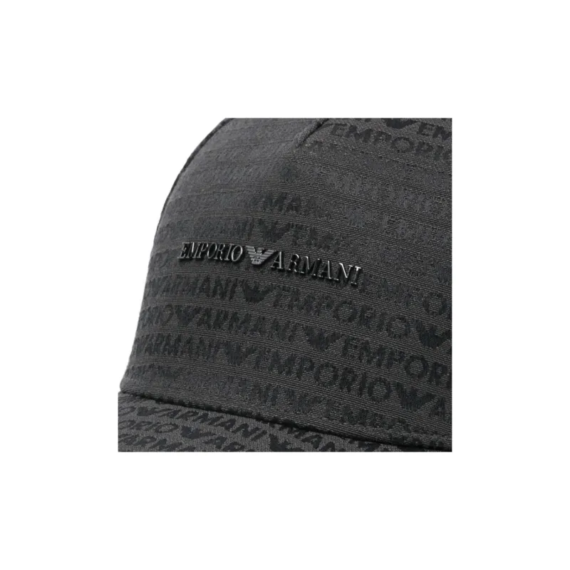 EMPORIO ARMANI Logo-jacquard Cap-1