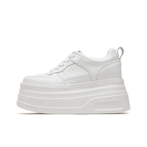 CARDANRO Small sized Sky Vegetables Non slip Support Low Top Skateboard Shoes Women's White