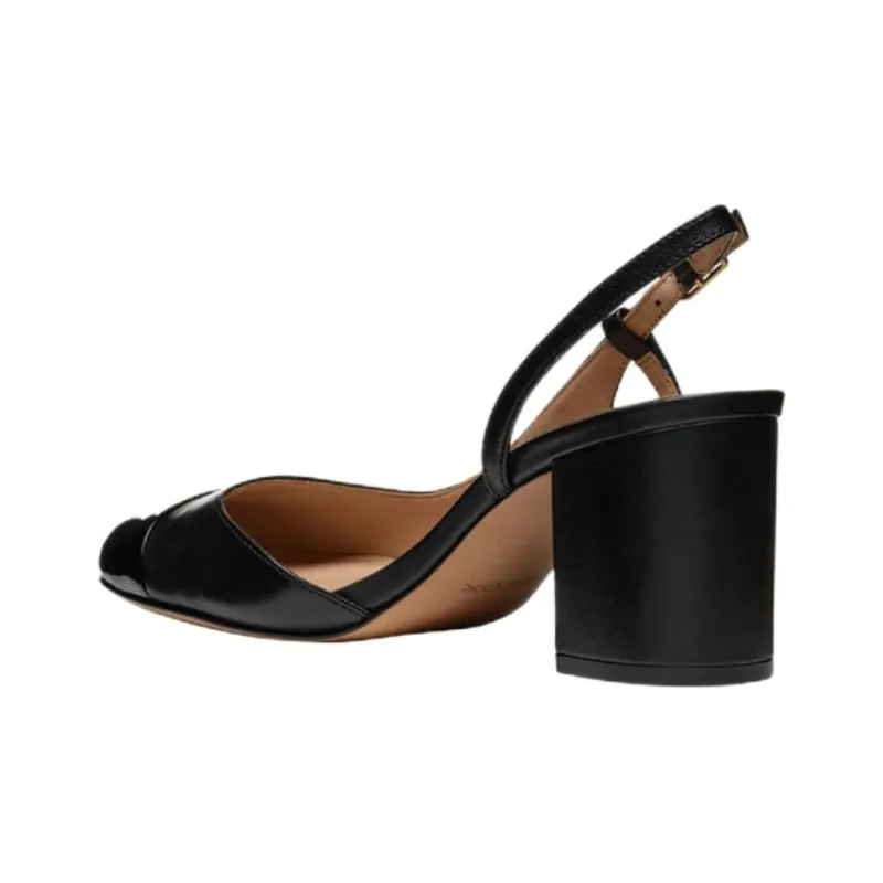 GEOX Virnilisa 65 Chunky Heel High Heels 6.5cm Women's Black-4