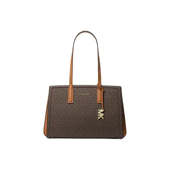 MICHAEL KORS Laila Medium Signature Logo Tote Bag