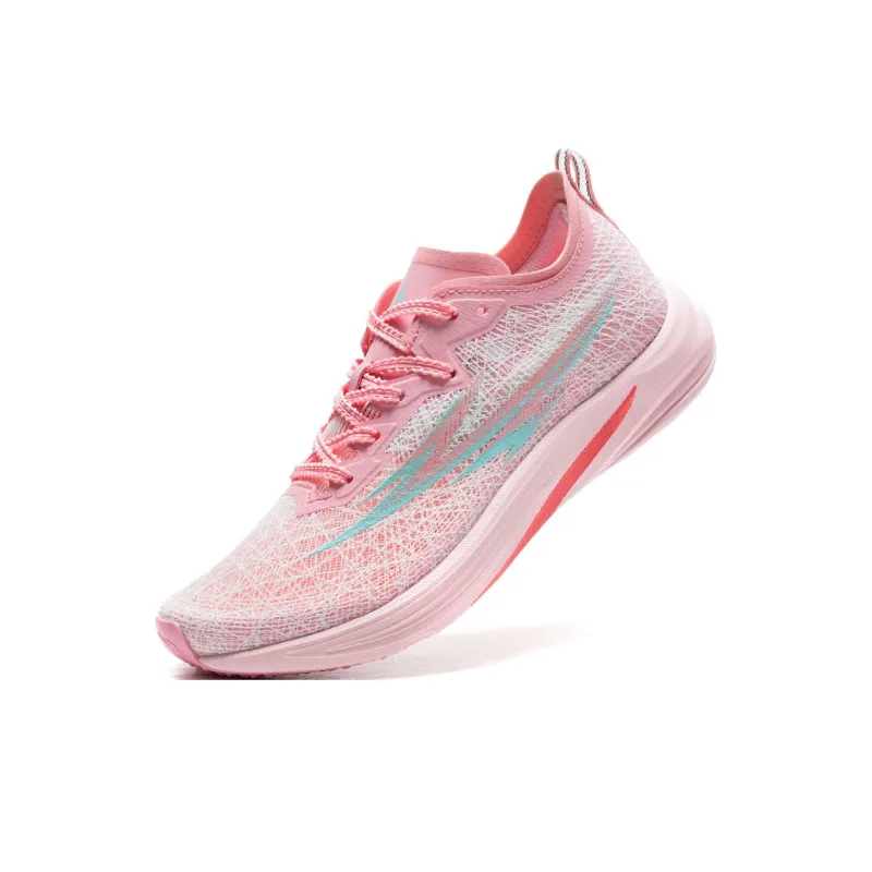 Dynamic Power Running Shoes Unisex Low-Top Gradient Pink-1