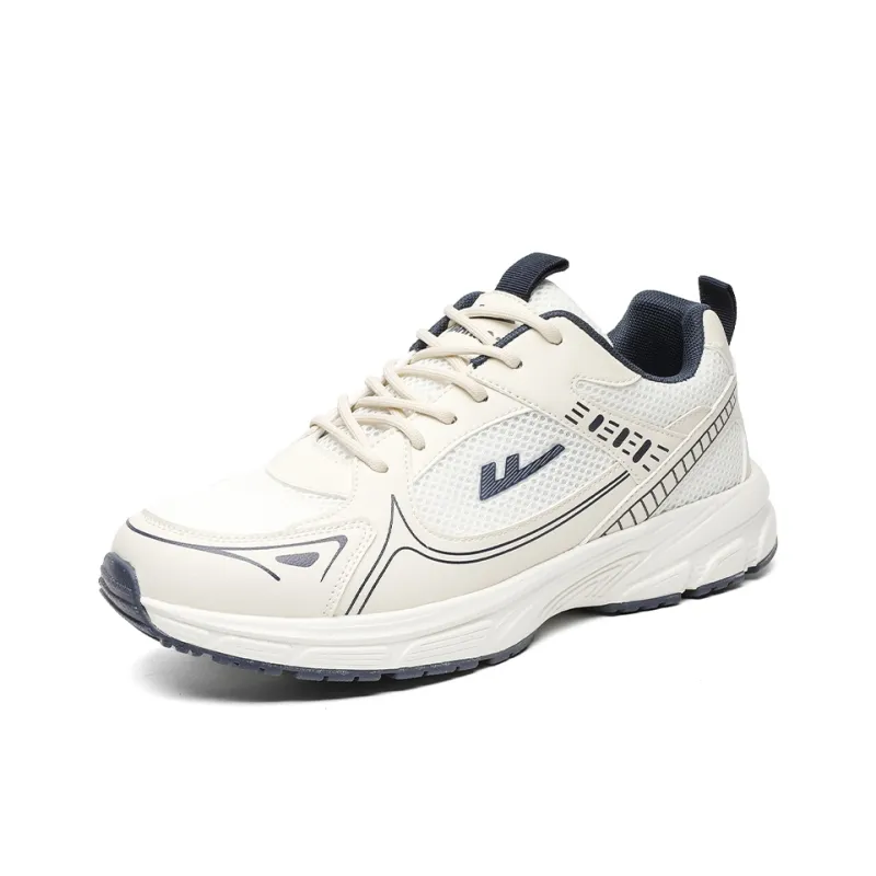 WARRIOR Running Shoes Men Low Top Blue-2