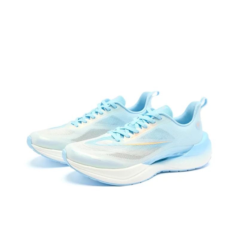QIAODAN Feiying TEAM3.0 Cushioned Slip-Resistant Abrasion-Resistant Low-Top Casual Running Shoes Men's Blue-2