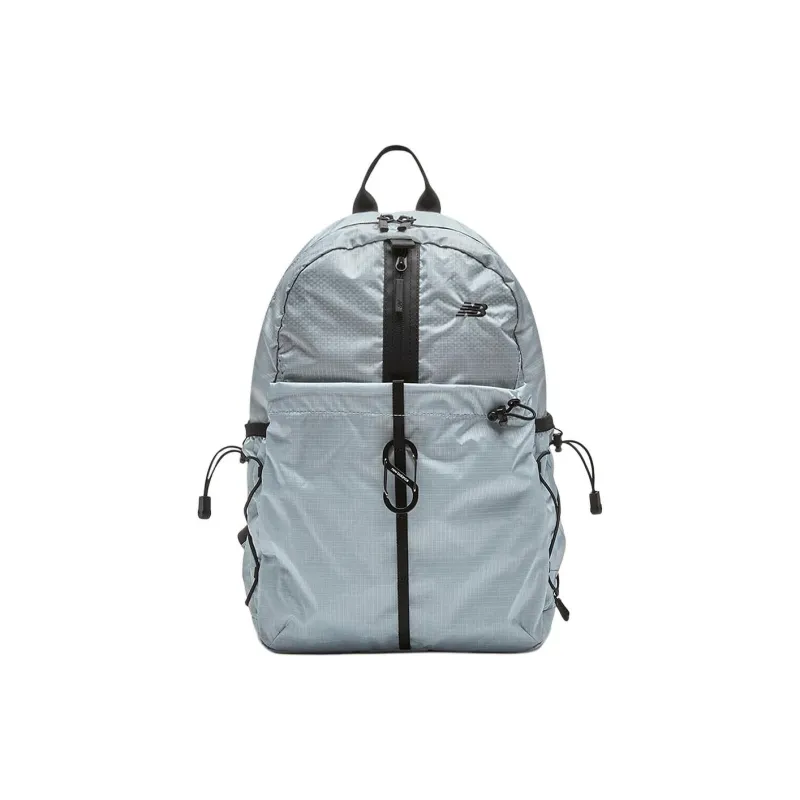 New Balance Nylon Backpack Unisex Light Gray-0