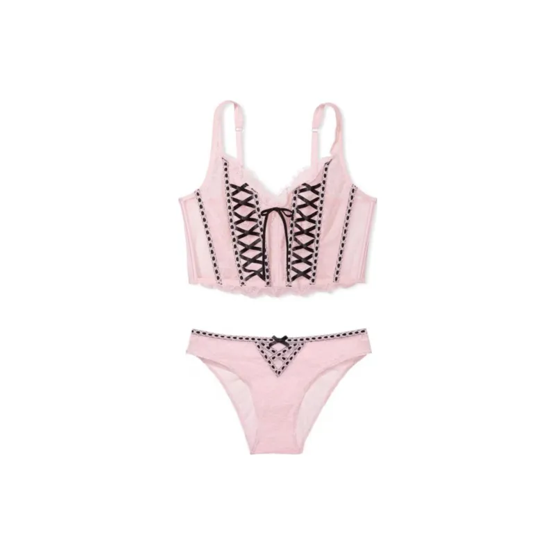 Victoria's Secret Underwear Set Women's Pink-0