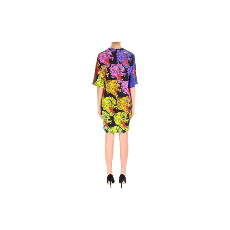 GUCCI Short Sleeved Dresses Women's Multicolor-1