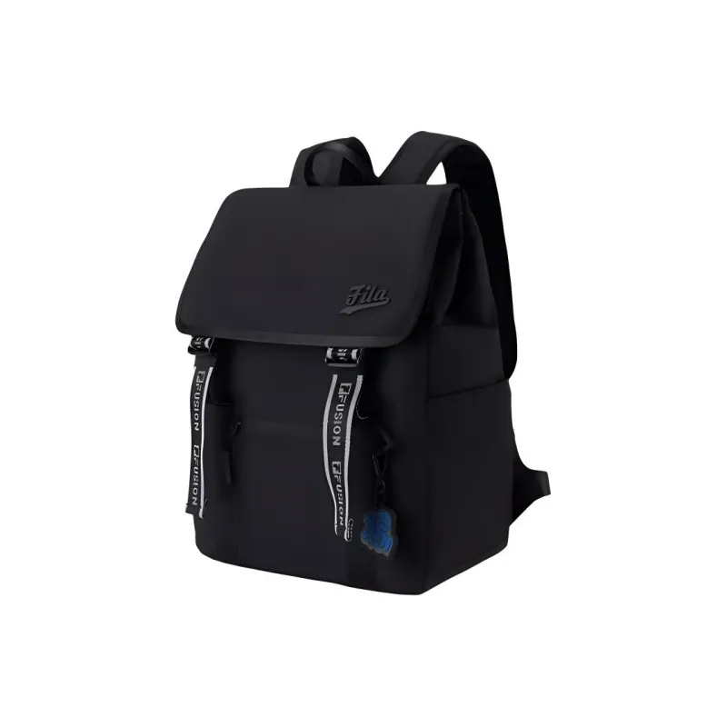 FILA FUSION Fabric Backpack Extra Small Unisex Black-1