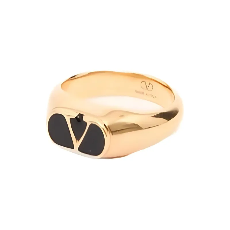 Valentino Brass Rings Women's Gold-0