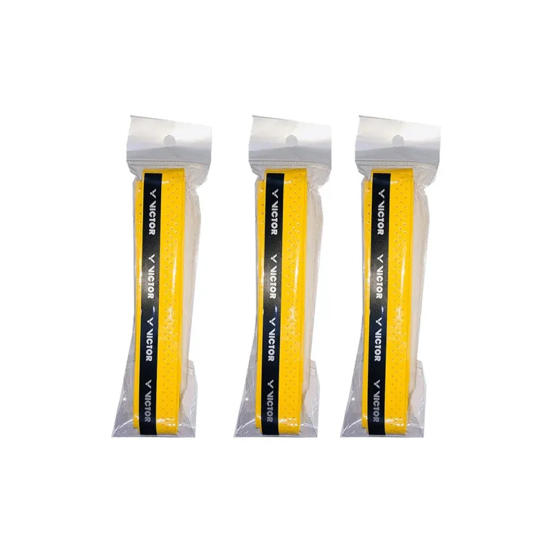 VICTOR Badminton Grip Tape Keel Polyurethane Thickened 3 Pack-6