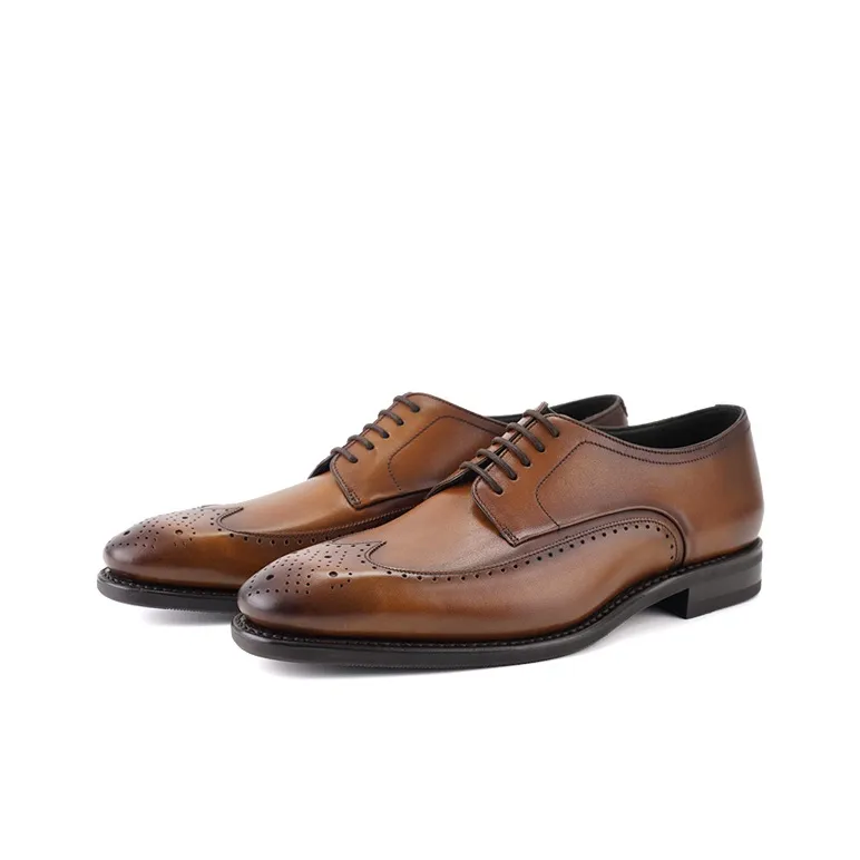 LOAKE Dress Shoes Men's Black/Bronze-5