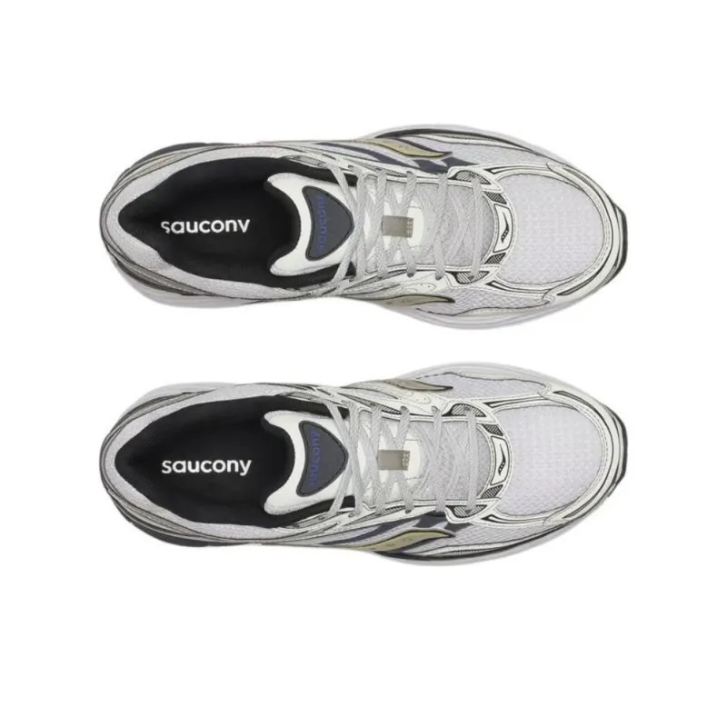 Saucony ProGrid Omni 9 Metallic White Gold-2
