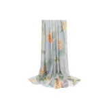 Breezy Floral, Dusty Blue