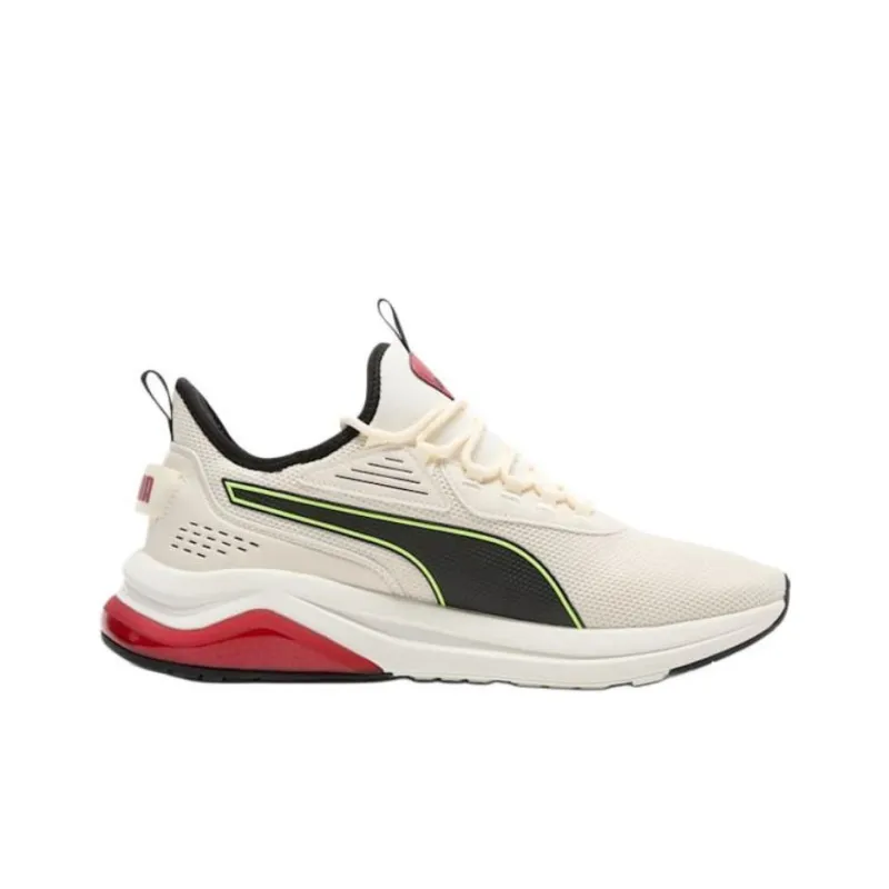 PUMA Amplifier Anti Slip Wear Resistant Low Top Casual Shoes Men's Beige Black-1