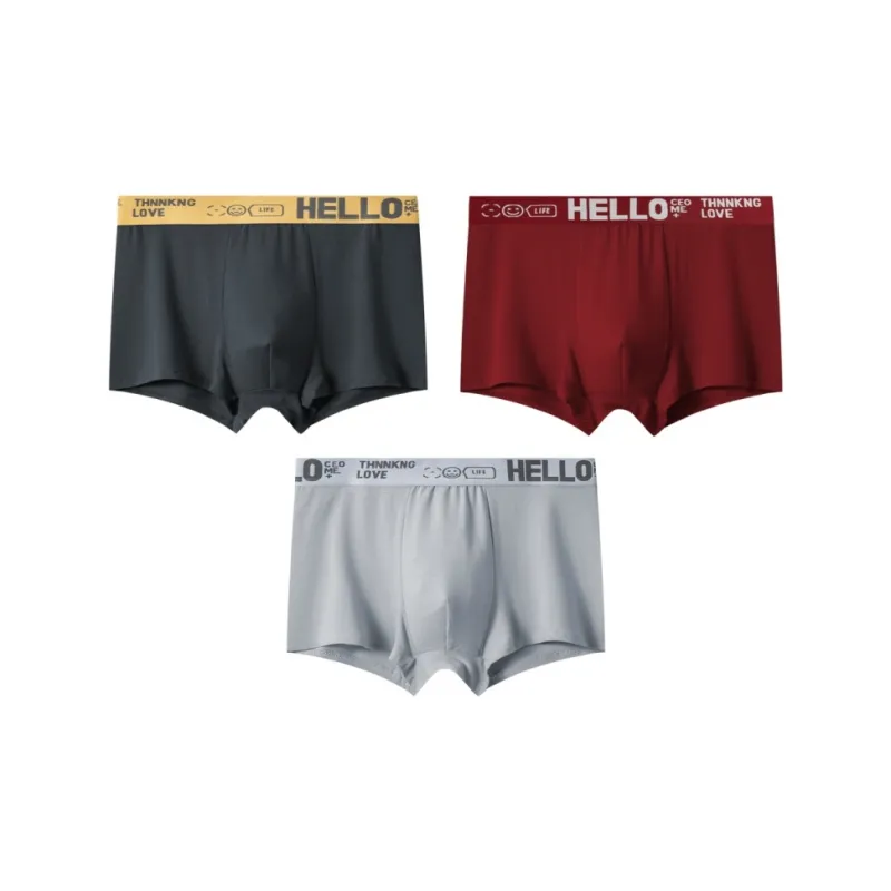 Qiao Ni Tong Underpants Men's 3 Pack-26