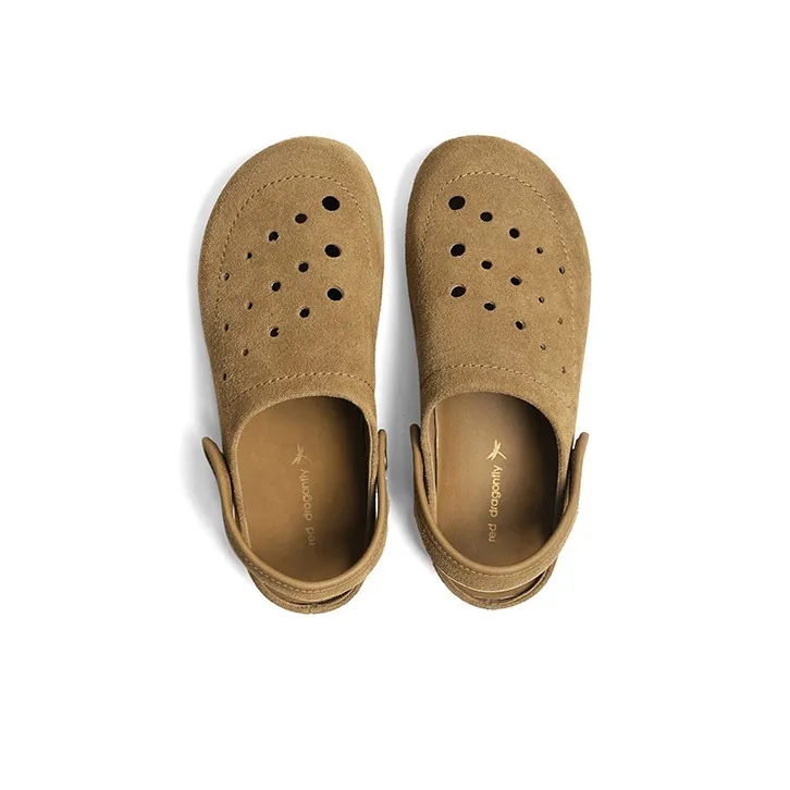 RED DRAGONFLY Rubber Sole Slip Resistant Abrasion Resistant Boken Closed Toe Slippers Women's-2