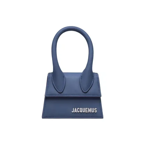 Jacquemus Le Chiquito Cow Leather Shoulder Bag Crossbody Bag Handbag Mini Men's Dark Marine Blue
