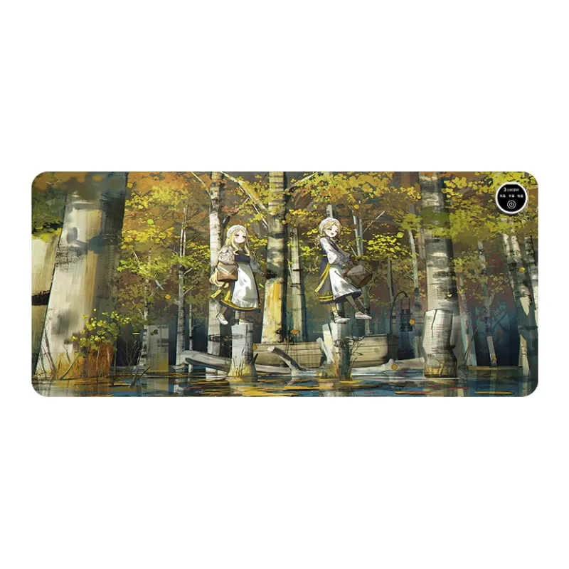 Directions Extra Large Heating Desk Pad LY1231 1240 For Students Dormitory Office Writing Mouse Pads-4