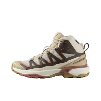 SALOMON X ULTRA 360 Water Resistant Mid Top Hiking Shoes Men's Beige