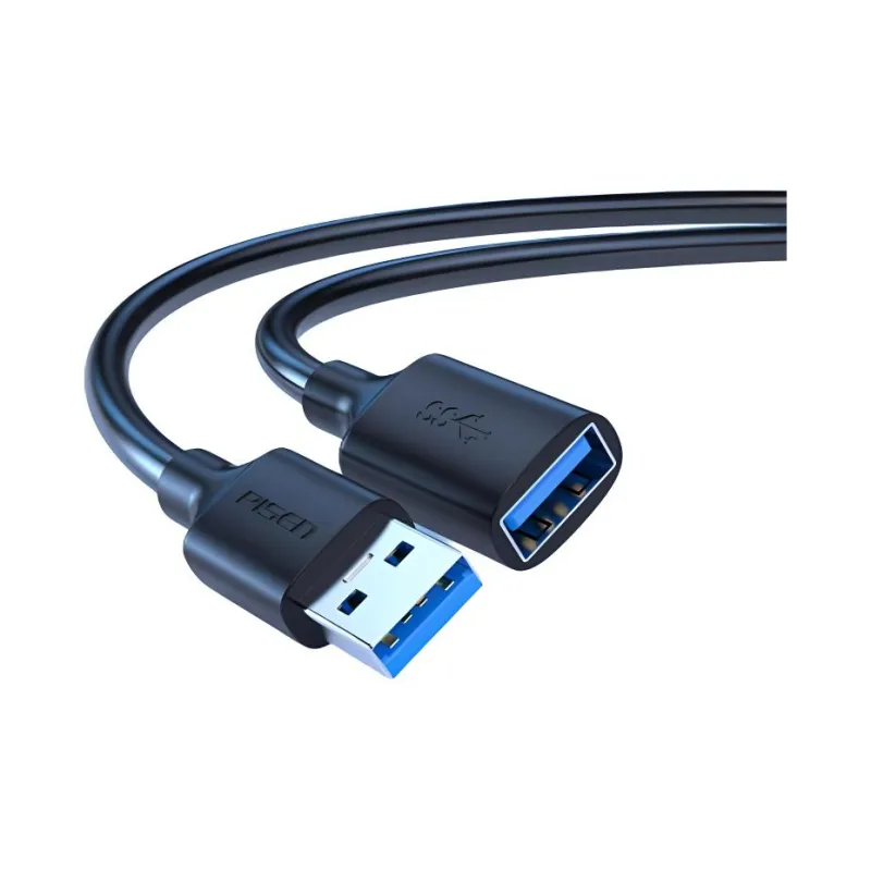 PISEN US01 0.5/1/1.5/2/3m One Drag One Micro USB Flexible And Bend Resistant 3 Layer Screen Mesh Cables-1