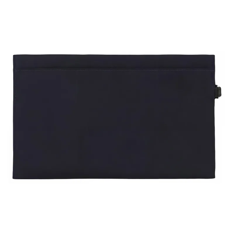 Burberry Polyamide Wrist Bag Clutch Men's Marine Blue-2