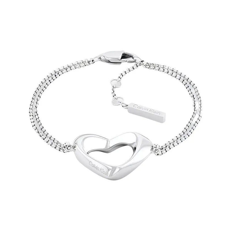 CALVIN KLEIN Stainless Steel Bracelets Women's Silver-1