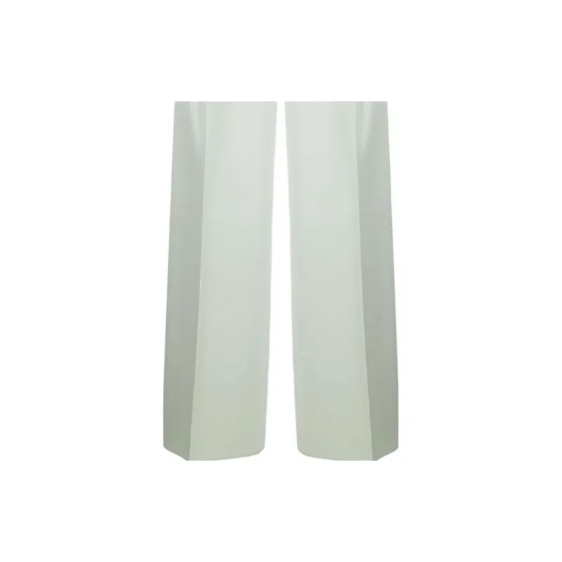 Lanvin Pleat Detailed Wide Leg Trousers-4
