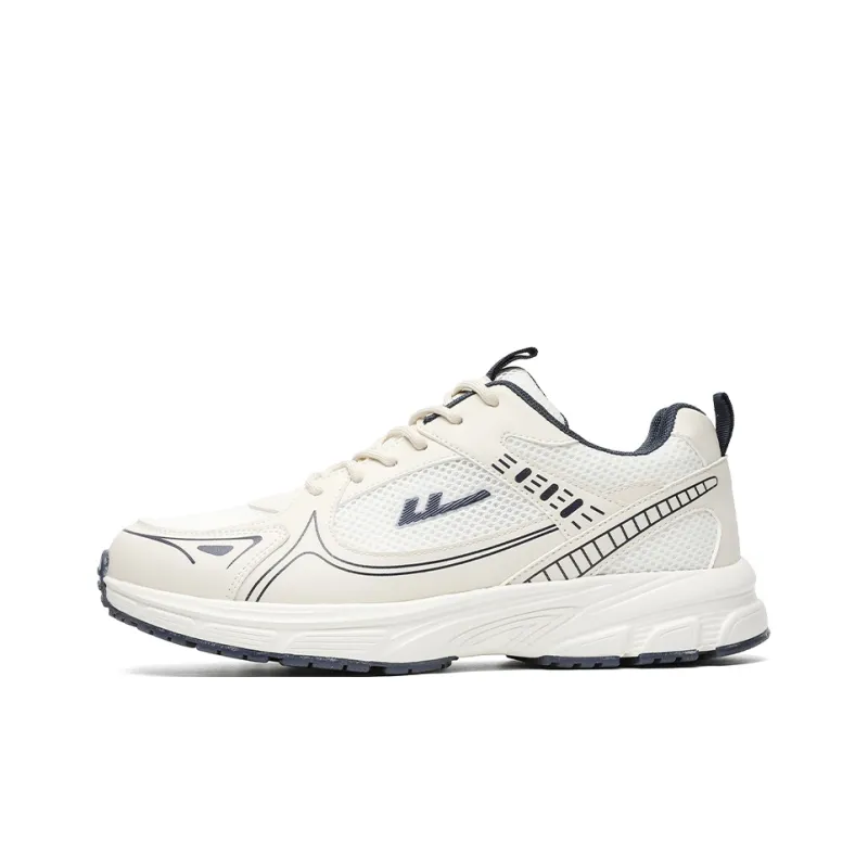 WARRIOR Running Shoes Men Low Top Blue-0
