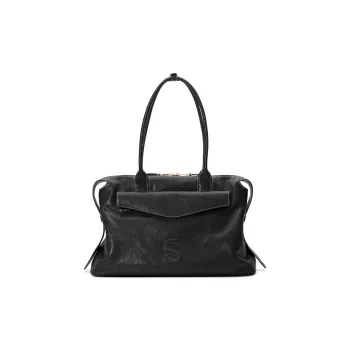 FIEDLE&SISSI Vegetable Tanned Leather Shoulder Bag Women's Multicolor
