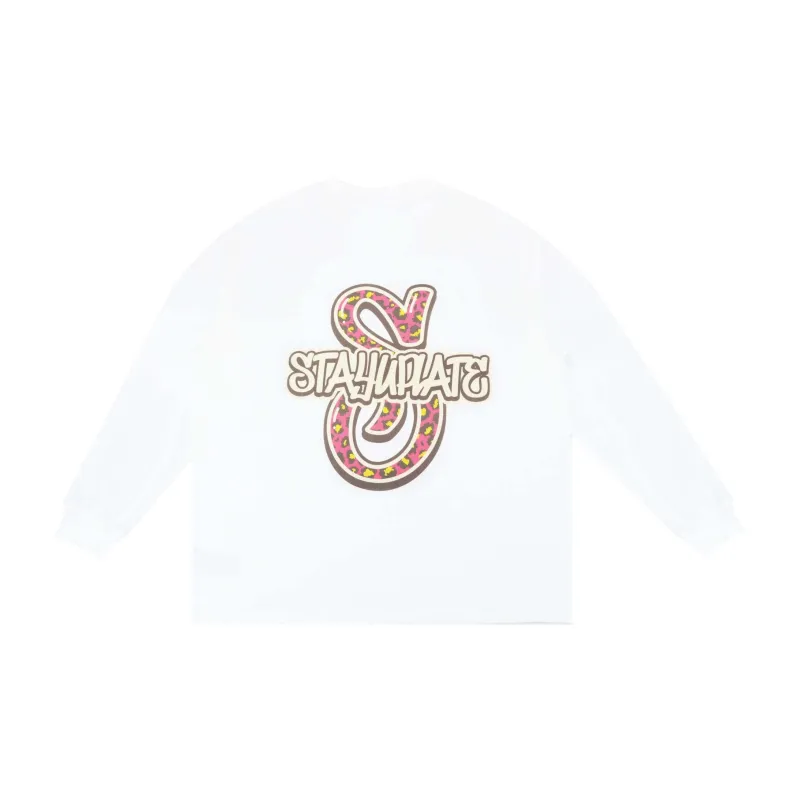 STAY UP LATE T-Shirt Unisex White-1