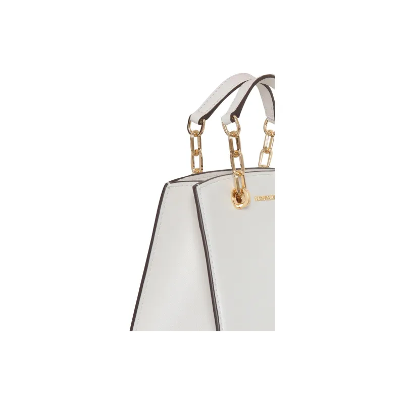 MICHAEL KORS Body Leather Shoulder Bag Crossbody Bag Handbag Women's White-4