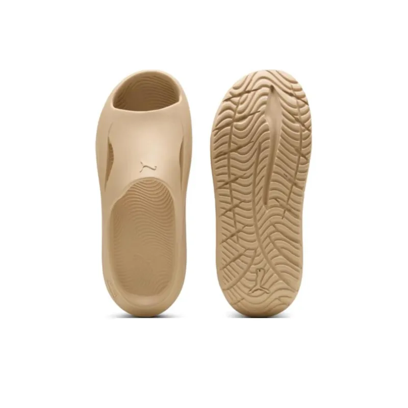PUMA Softride Slip Resistant Abrasion Resistant Slide Slippers Unisex Yellow-3