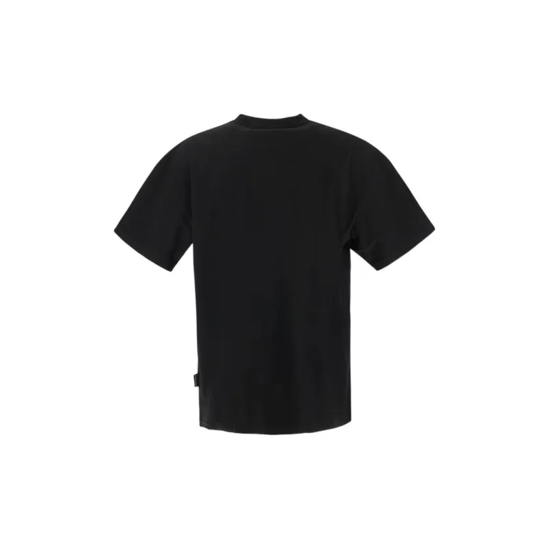 PALM ANGELS Garment Dye Burning Logo Classic T Shirt-1